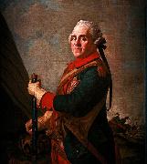 Jean-Etienne Liotard Marshal Maurice de Saxe USA oil painting artist